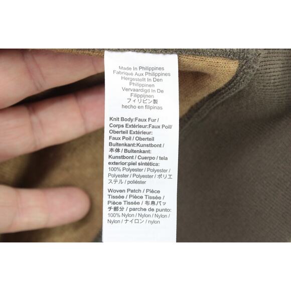 Wallace & Barnes Nordic Sherpa Fleece Jacket Men XXL Brown Shawl Collar Outdoors - Picture 6 of 8